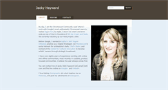 Desktop Screenshot of jackyhayward.com